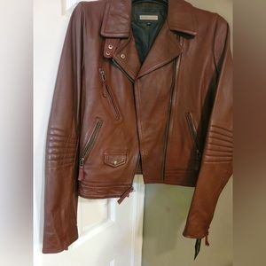 NWT Wilson leather Moto jacket